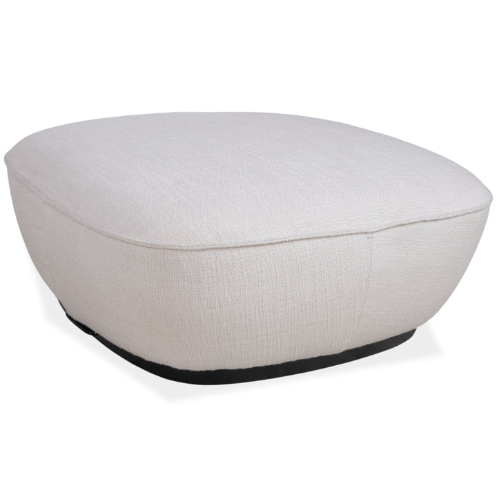 Walter Knoll Tama Stoff Hocker Creme