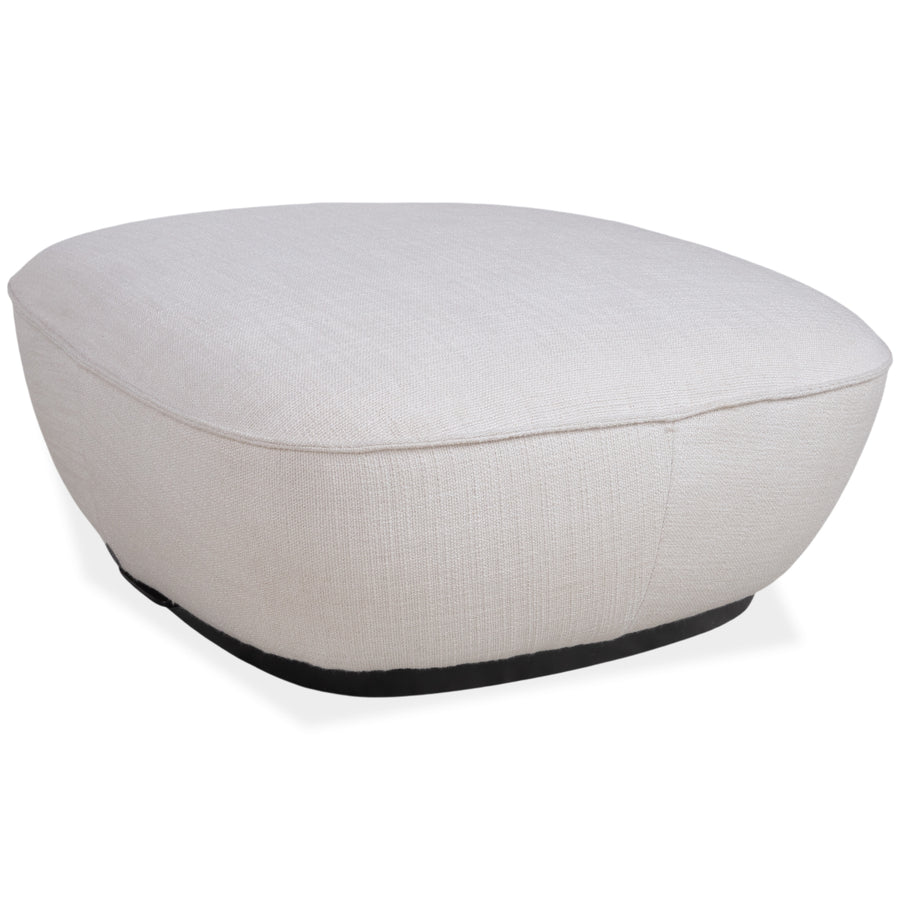 Walter Knoll Tama Stoff Hocker Creme