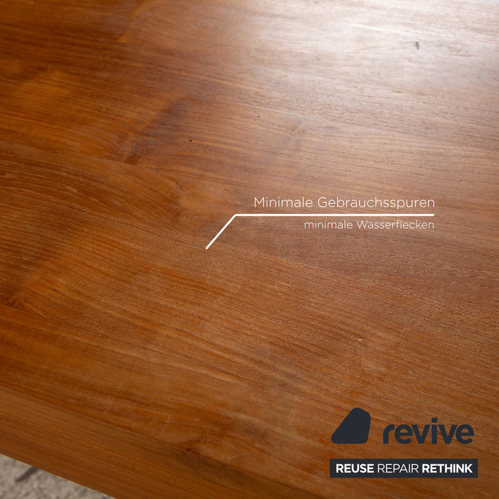 Who's Perfect Wooden Dining Table Brown 180 x 91 x 78 cm