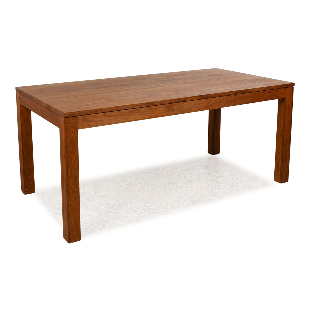 Who's Perfect Wooden Dining Table Brown 180 x 91 x 78 cm
