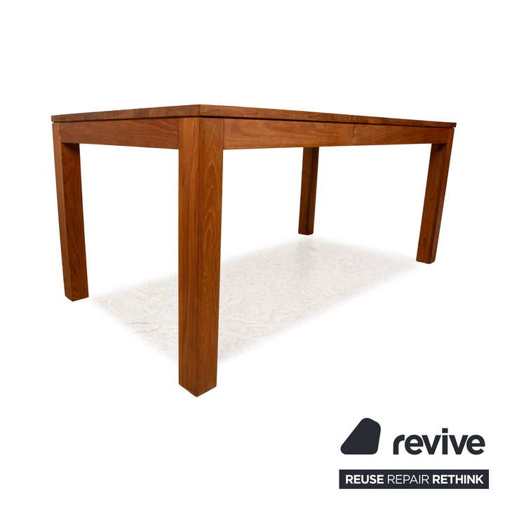 Who's Perfect Wooden Dining Table Brown 180 x 91 x 78 cm