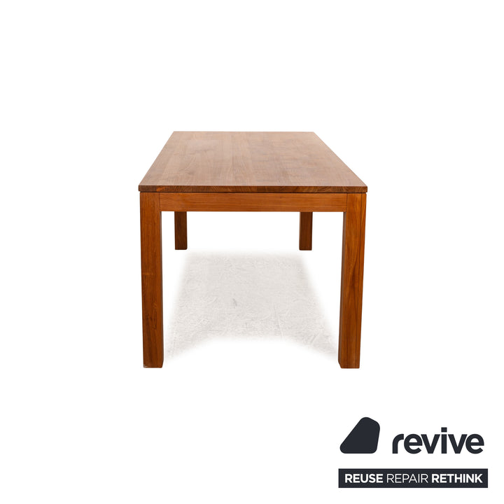 Who's Perfect Wooden Dining Table Brown 180 x 91 x 78 cm