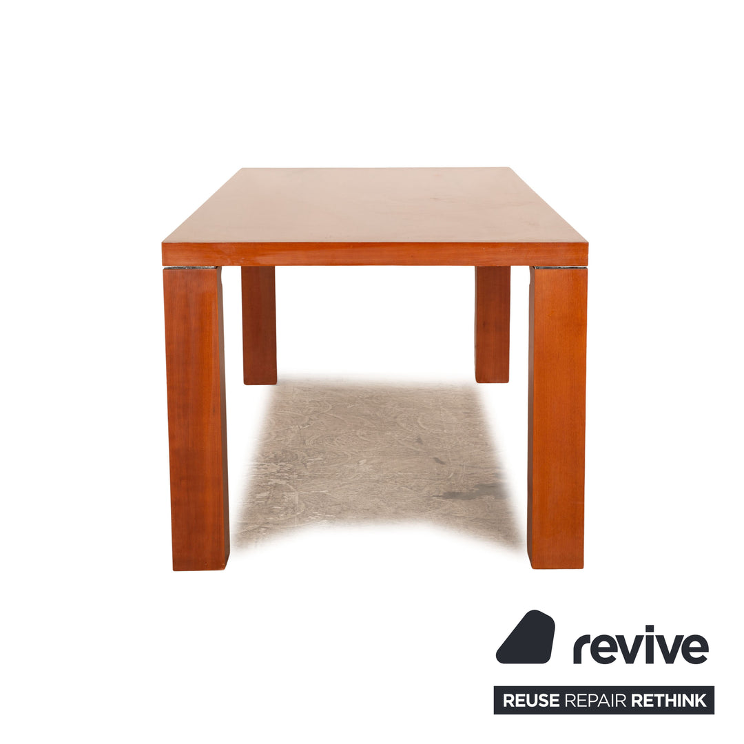 Who's Perfect wooden dining table brown 200 x 75 x 100 cm