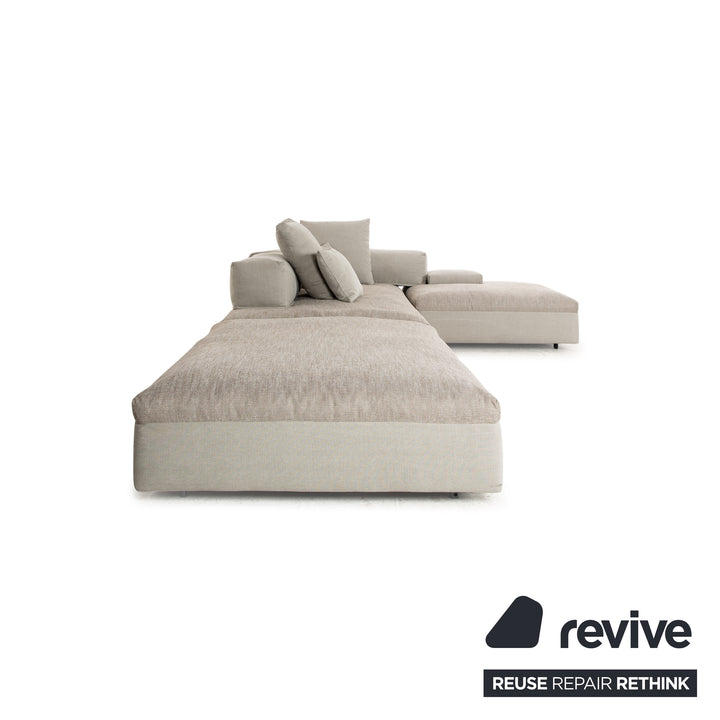 Désirée Who's Perfect Monopoli Stoff Ecksofa Grau Beige Sofa Couch