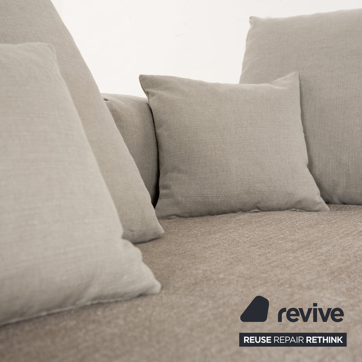 Désirée Who's Perfect Monopoli Stoff Ecksofa Grau Beige Sofa Couch