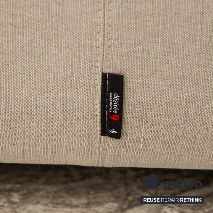 Désirée Who's Perfect Monopoli Stoff Ecksofa Grau Beige Sofa Couch