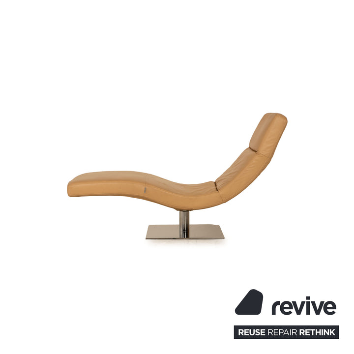 Willi Schillig KF 10410 Leather Lounger Beige Function