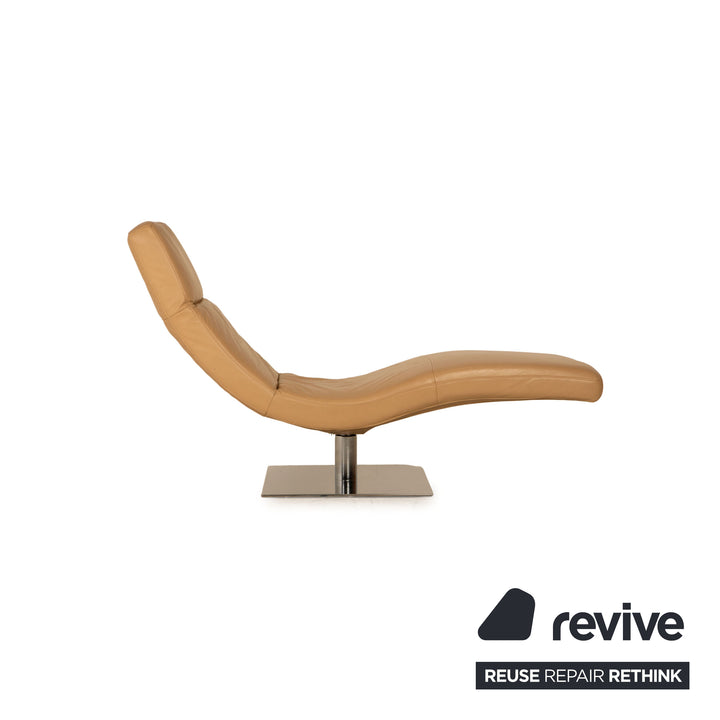 Willi Schillig KF 10410 Leather Lounger Beige Function