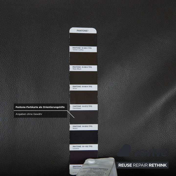 Willi Schillig Leder Ecksofa Braun elektrische Funktion Sofa Couch