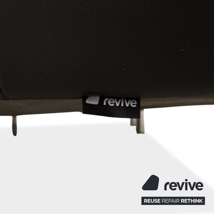 Willi Schillig Leder Ecksofa Schwarz Sofa Couch