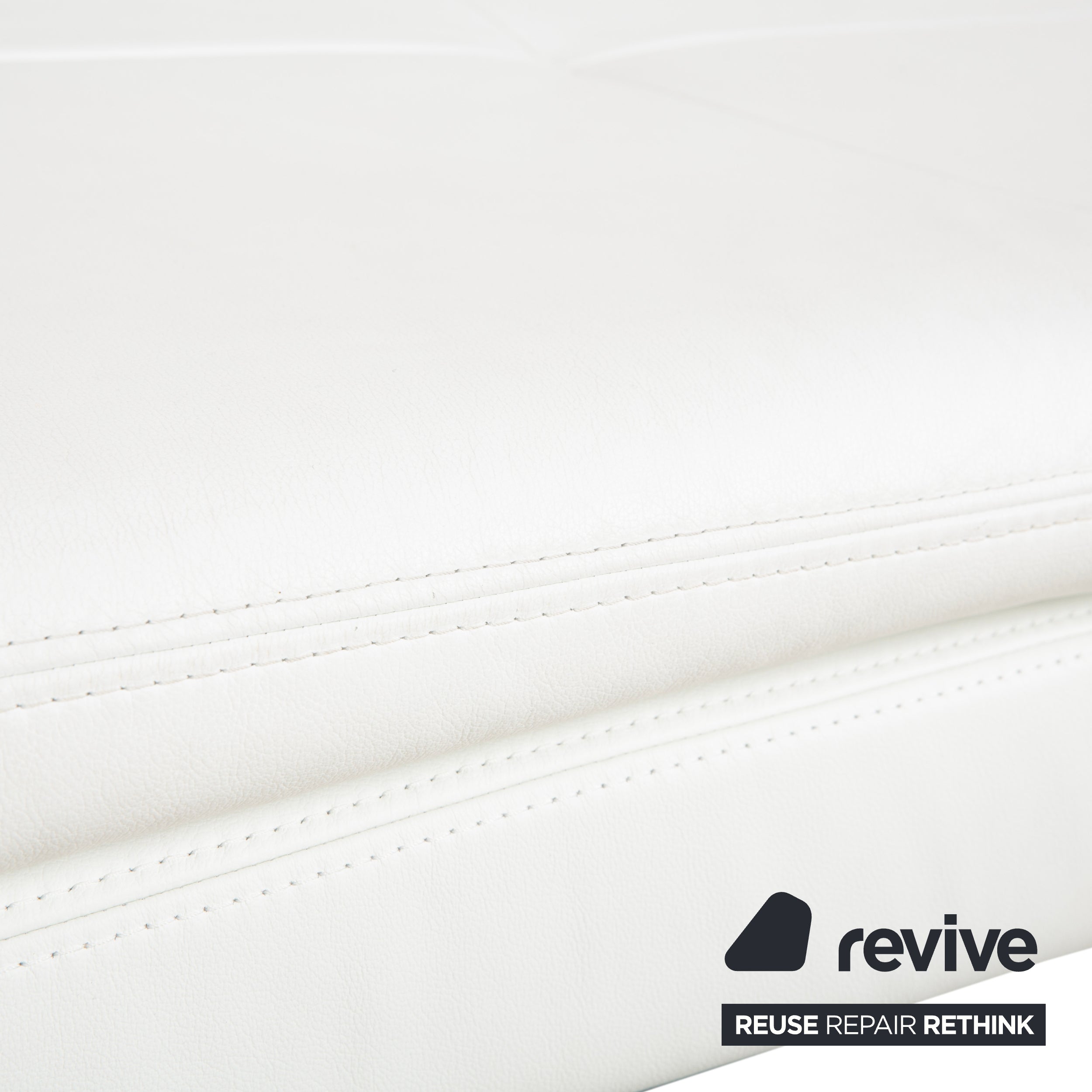 Willi Schillig Leder Liege Creme Weiß