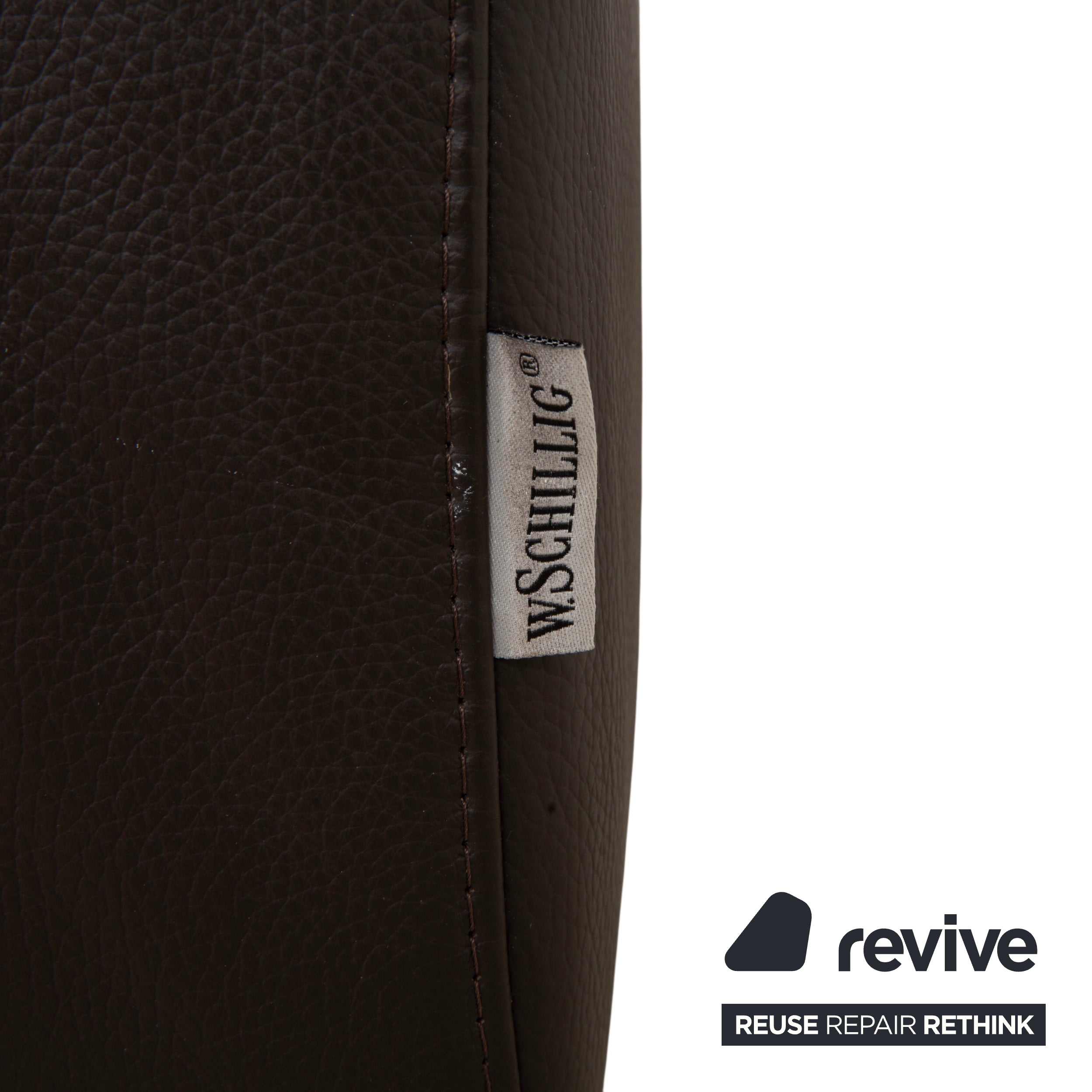 Willi Schillig Loop Leder Ecksofa Braun Espresso Sofa Couch manuelle Funktion