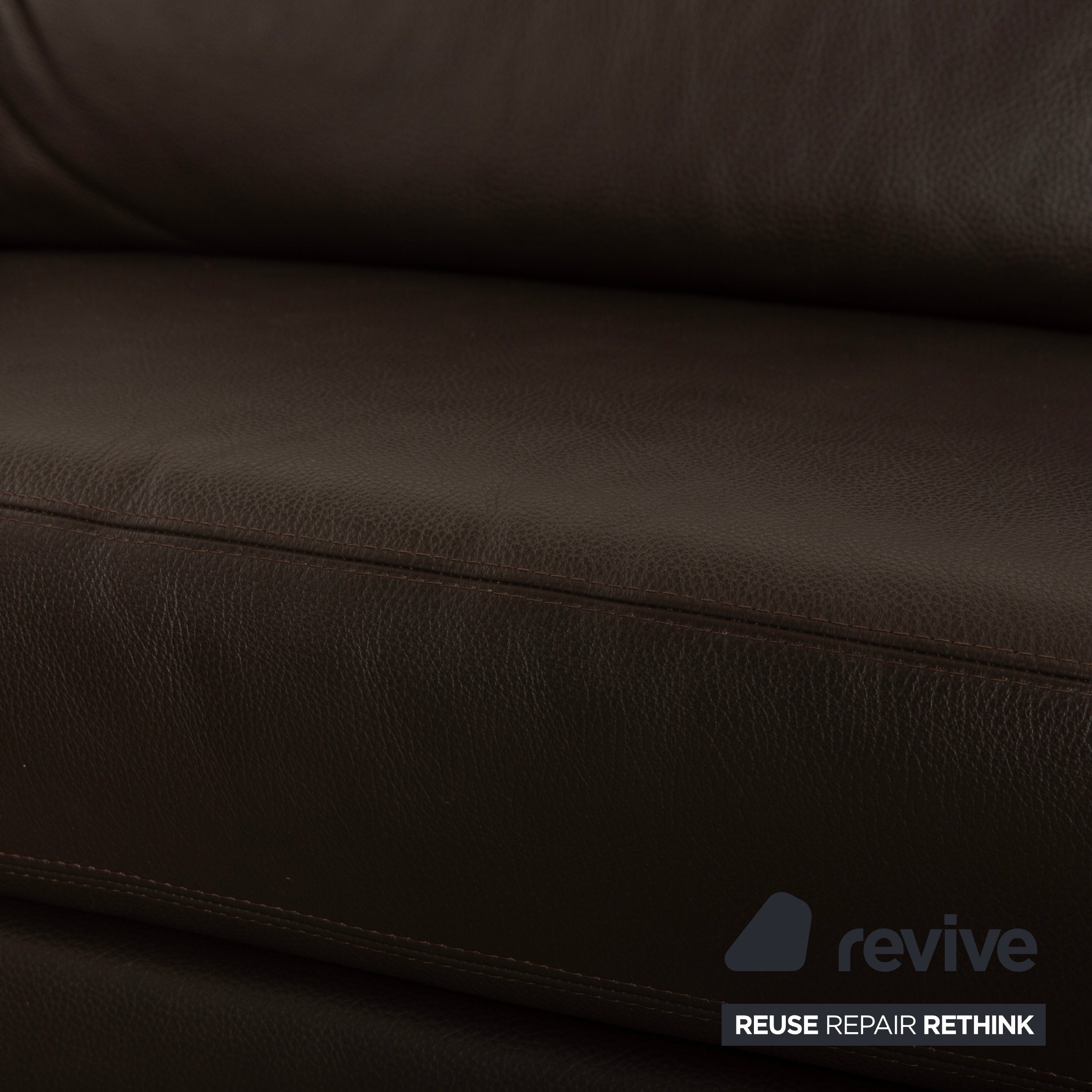 Willi Schillig Matrixx Leder Ecksofa Braun Sofa Couch