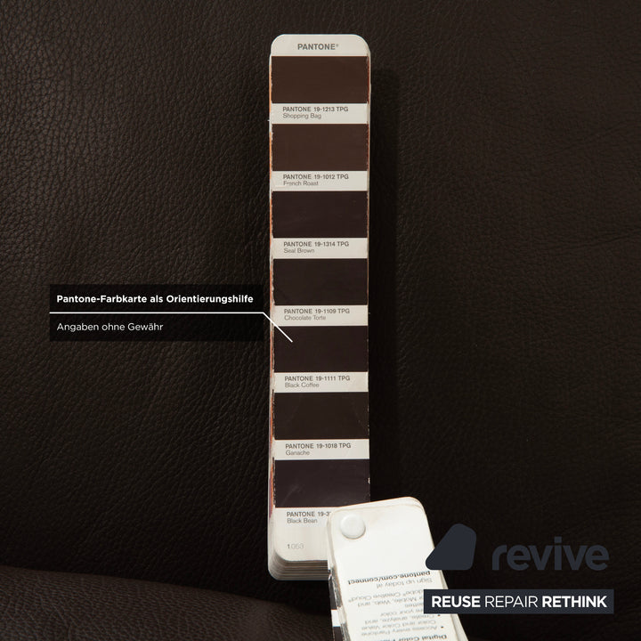 Willi Schillig Matrixx Leder Ecksofa Braun Sofa Couch