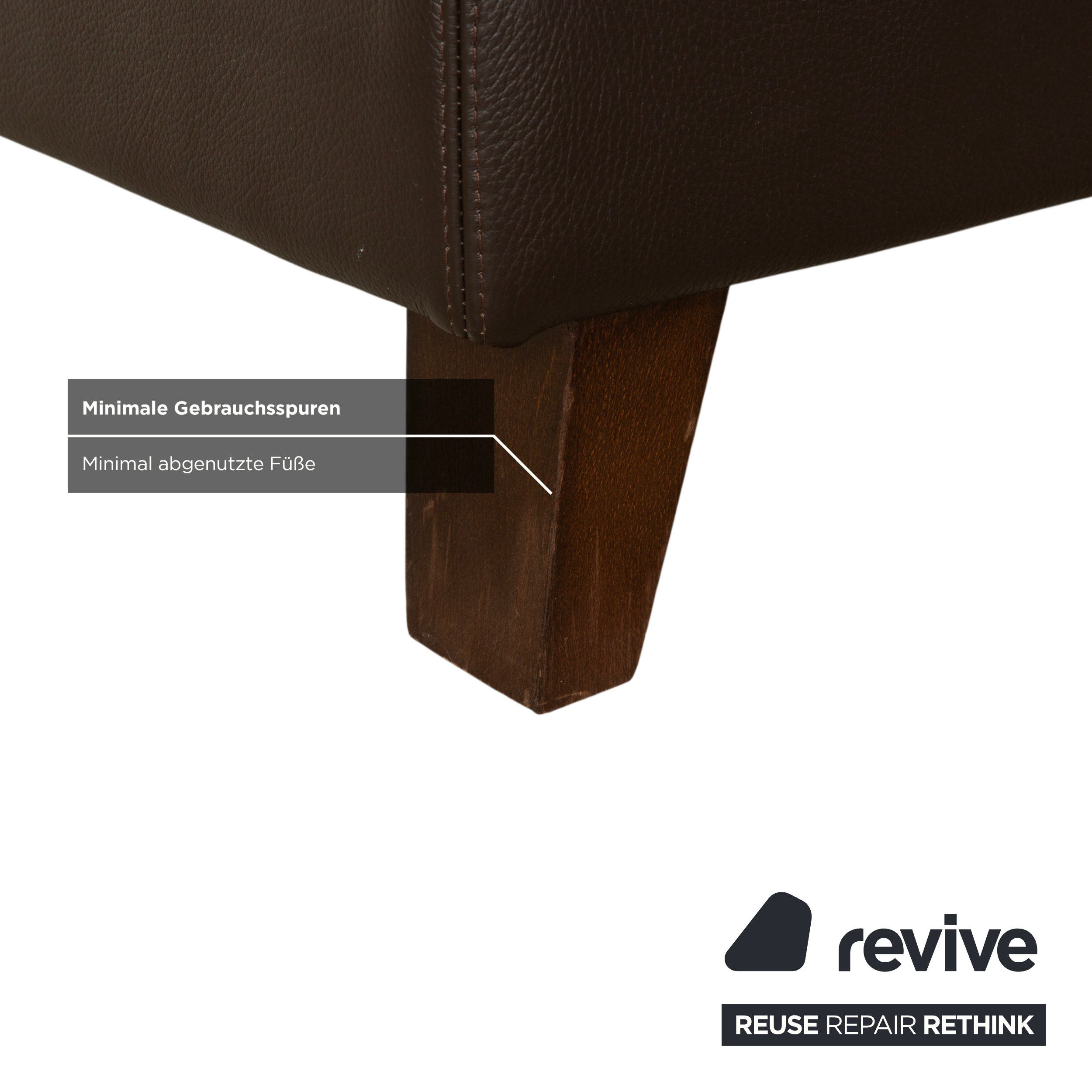 Willi Schillig Matrixx Leder Ecksofa Braun Sofa Couch