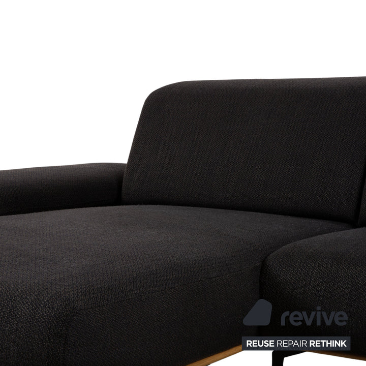 Willi Schillig Run Stoff Ecksofa Athrazit Sofa Couch manuelle Funktion