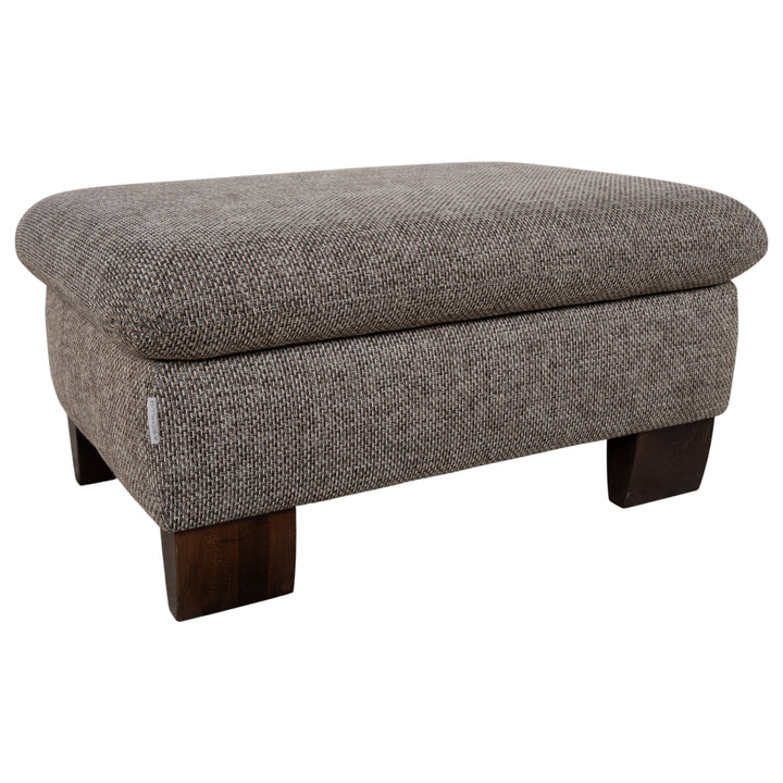 Willi Schillig Stoff Hocker Grau manuelle Funktion