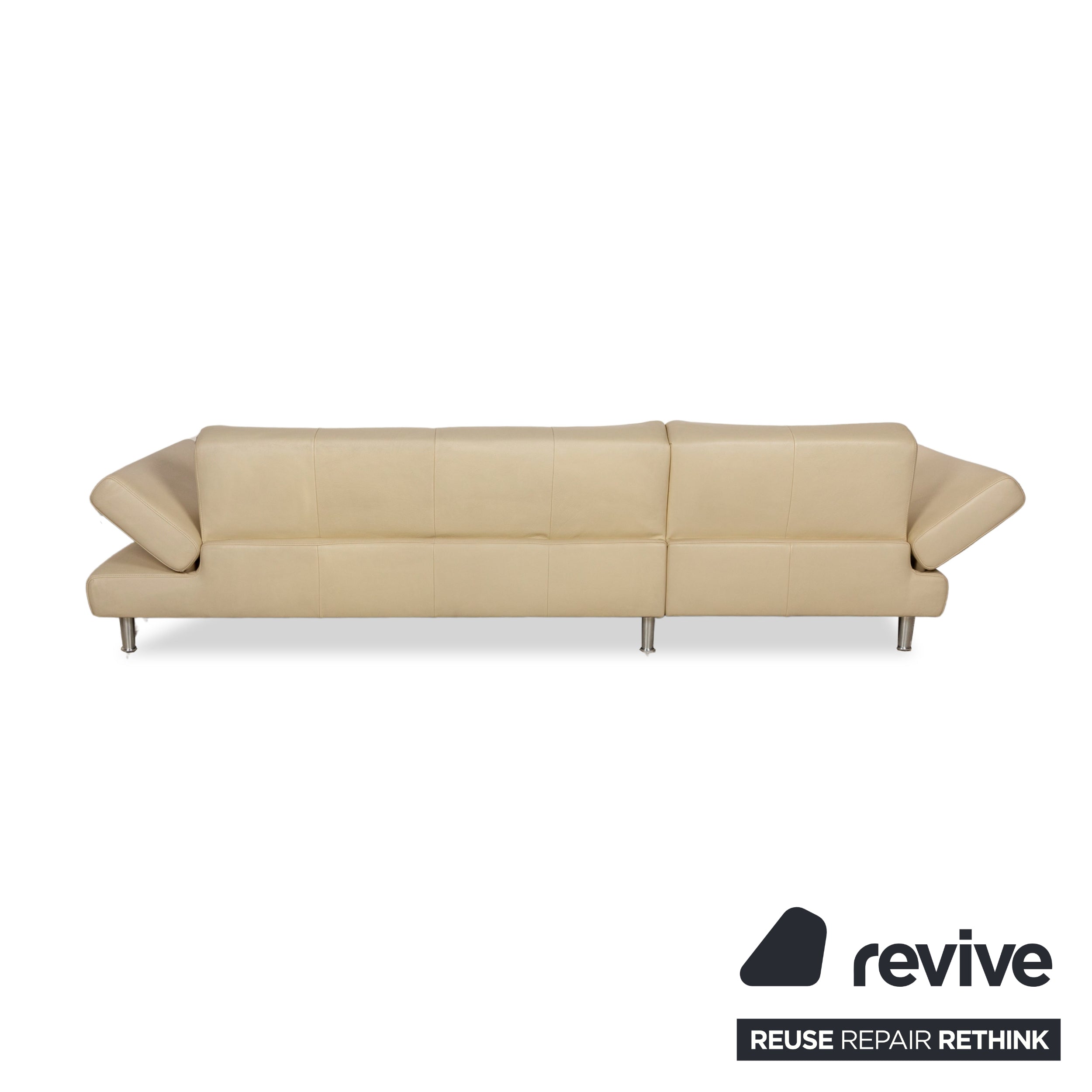 Willi Schillig Taboo Ecksofa Beige manuelle Funktion Sofa Couch