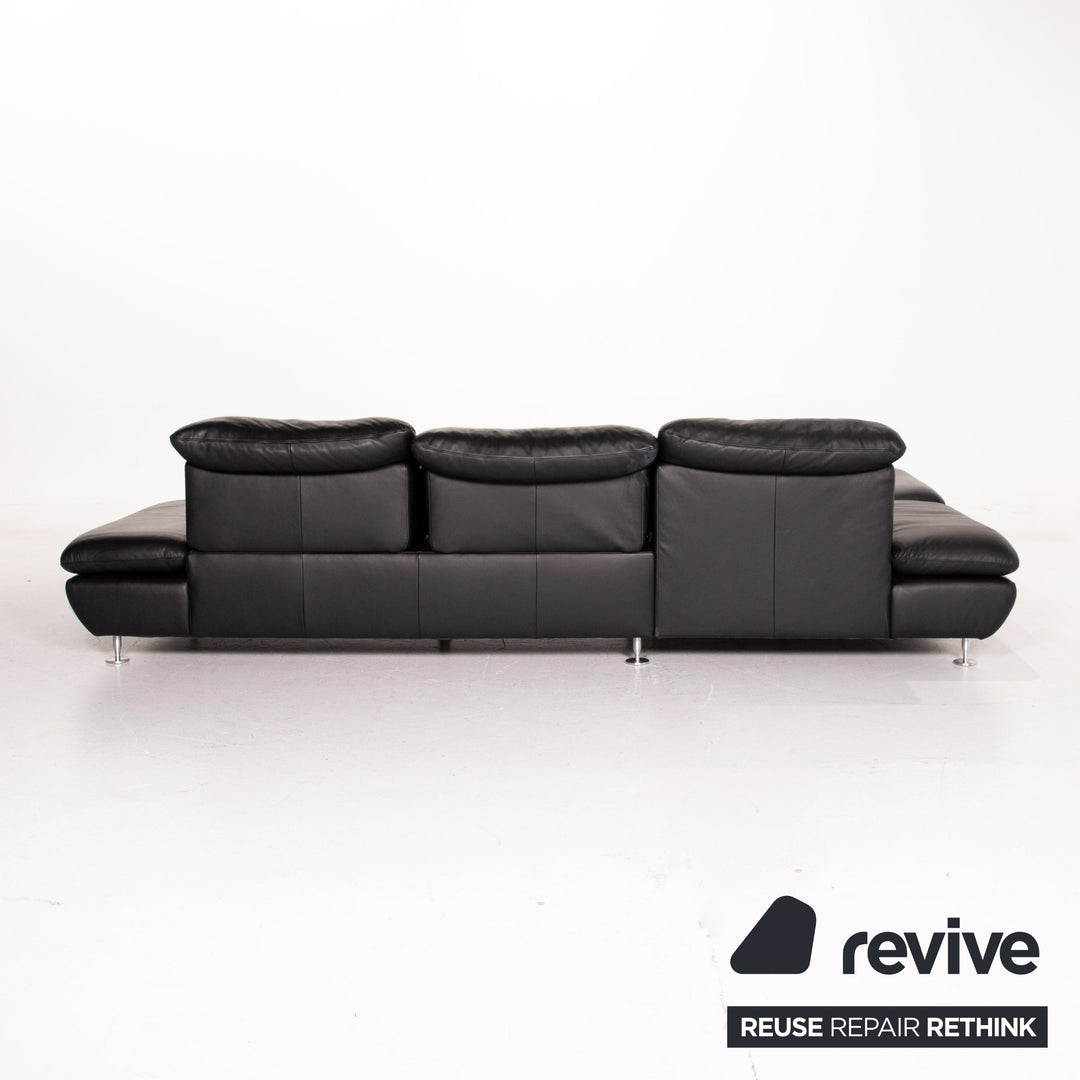 Willi Schillig Taoo læderhjørnesofa sort sofa funktion sofa #14570