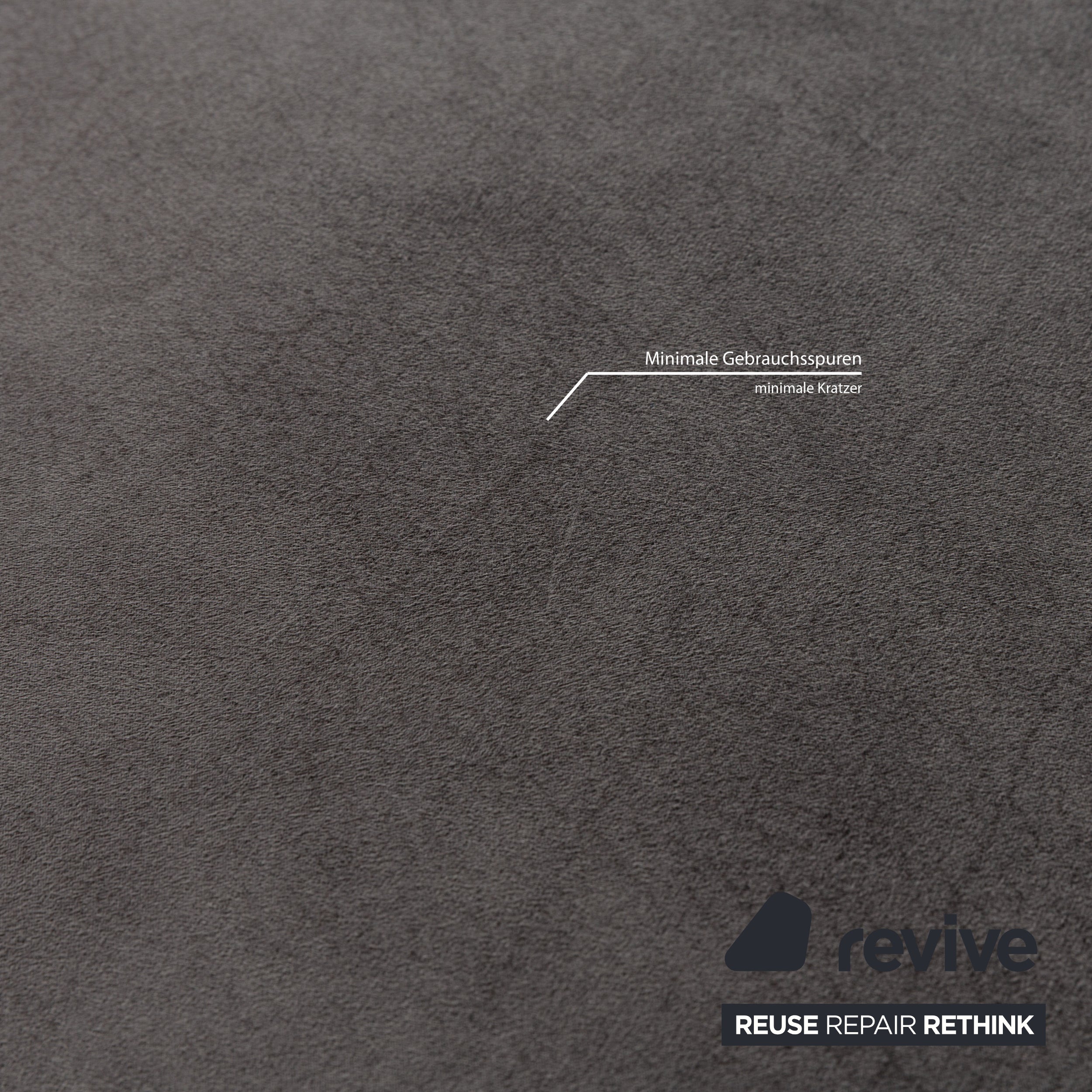 Willi Schillig Taoo Stoff Hocker Grau manuelle Funktion