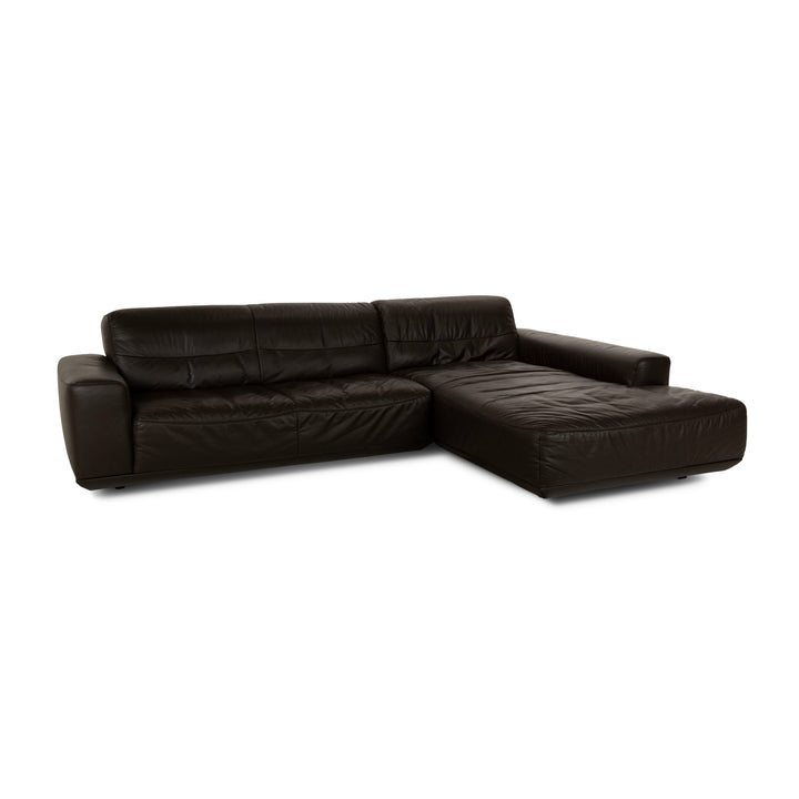 Willi Schillig William Leder Ecksofa Recamiere Rechts Braun Sofa Couch