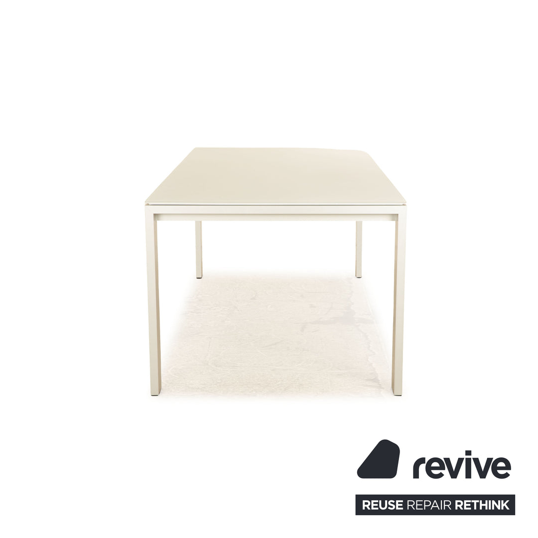 Willisau Glass Dining Table White Dining Room