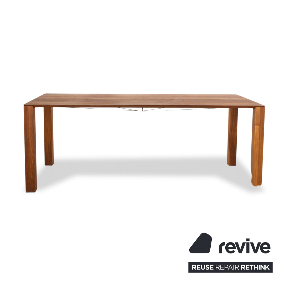 Willisau Varino Wooden Dining Table Brown