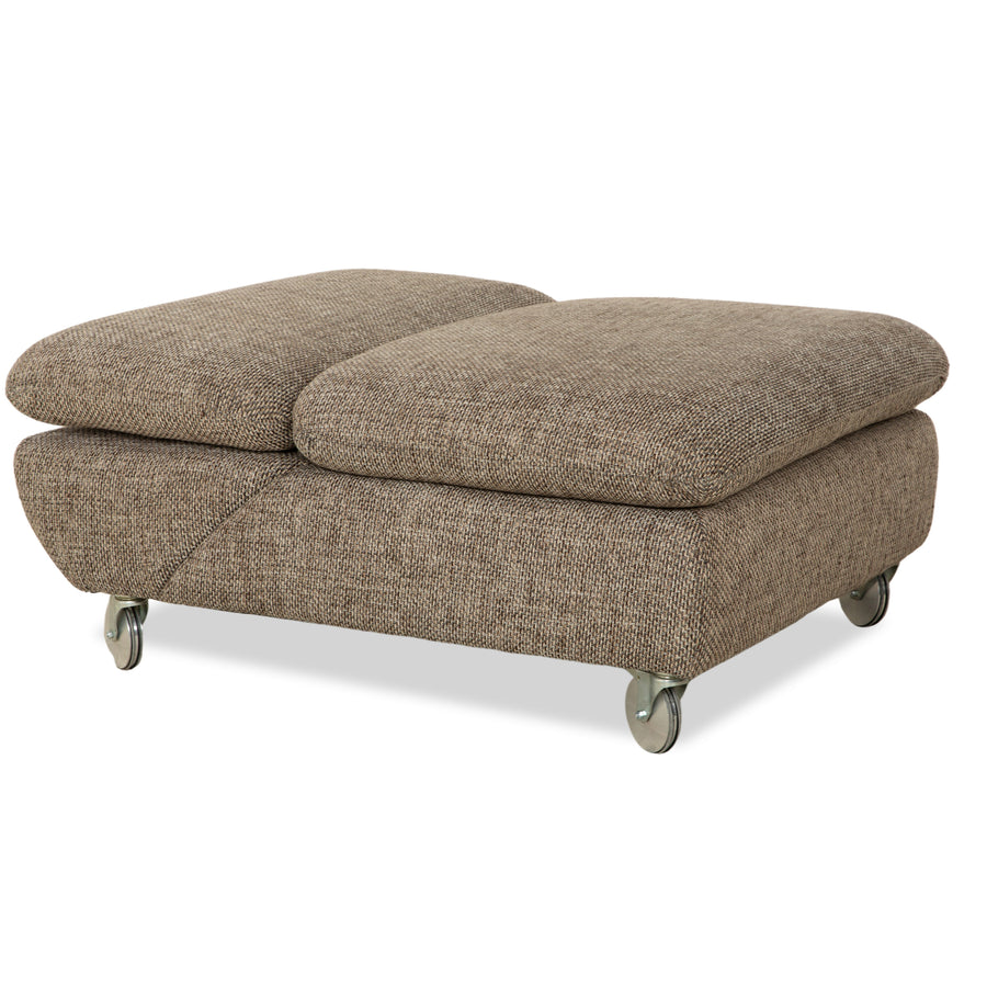 Willo Schillig Taoo Stoff Hocker Grau Braun manuelle Funktion