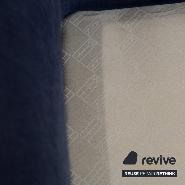 Wittmann Aura Stoff Sessel Dunkelblau Nachtblau