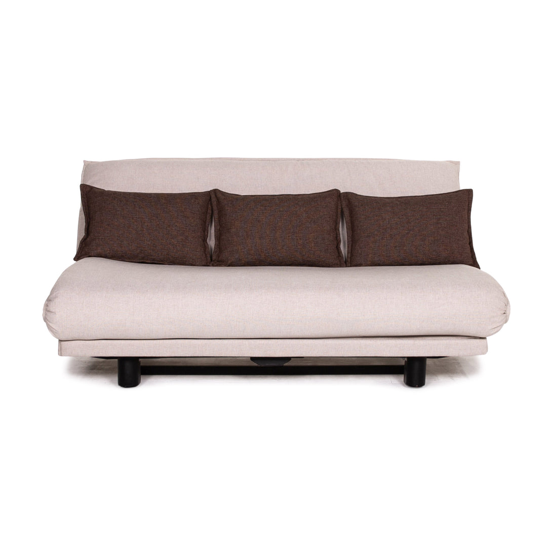 Wittmann Colli Stoff Schlafsofa Creme Dreisitzer Funktion Schlaffunktion Couch #14500
