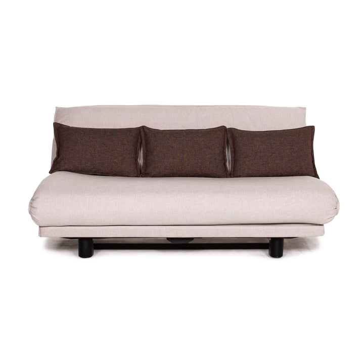 Wittmann Colli Stoff Schlafsofa Creme Dreisitzer Funktion Schlaffunktion Couch #14500