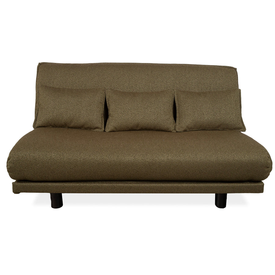 Wittmann Colli Stoff Dreisitzer Grün manuelle Funktion Sofa Couch Schlafsofa Neubezug