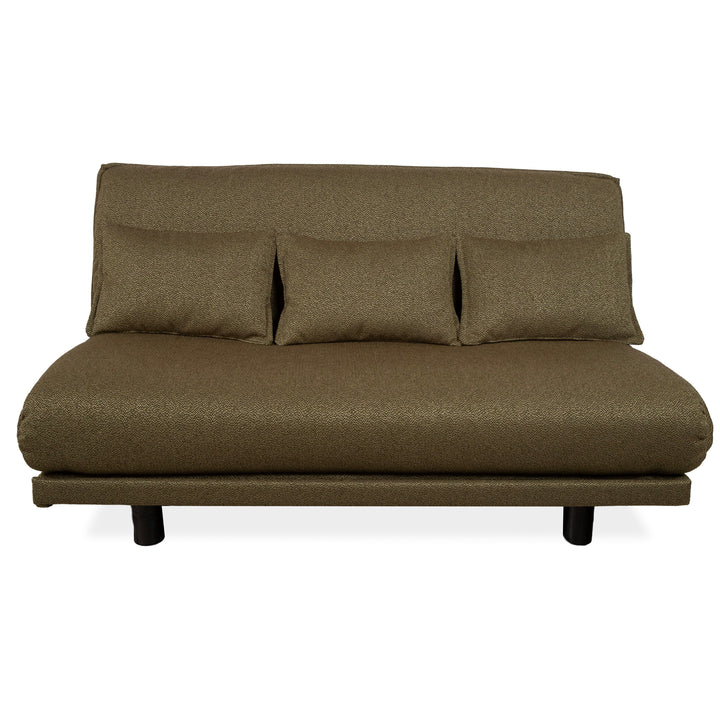 Wittmann Colli Stoff Zweisitzer Grün manuelle Funktion Sofa Couch Schlafsofa Neubezug