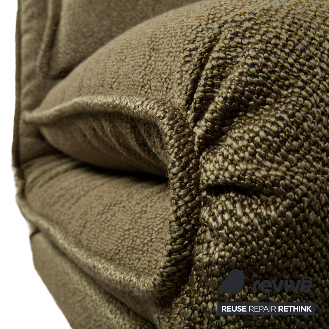 Wittmann Colli Stoff Zweisitzer Grün manuelle Funktion Sofa Couch Schlafsofa Neubezug