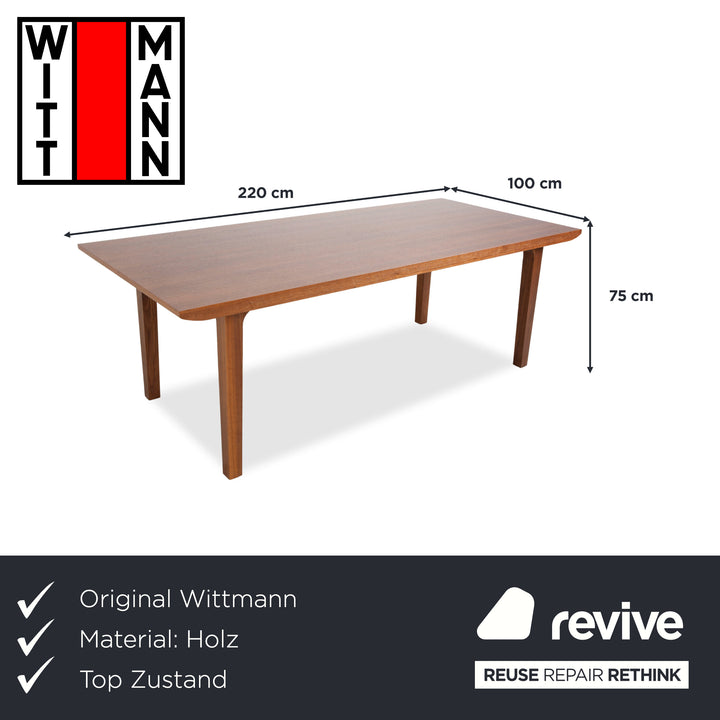 Wittmann Holz Esstisch Braun Esszimmer