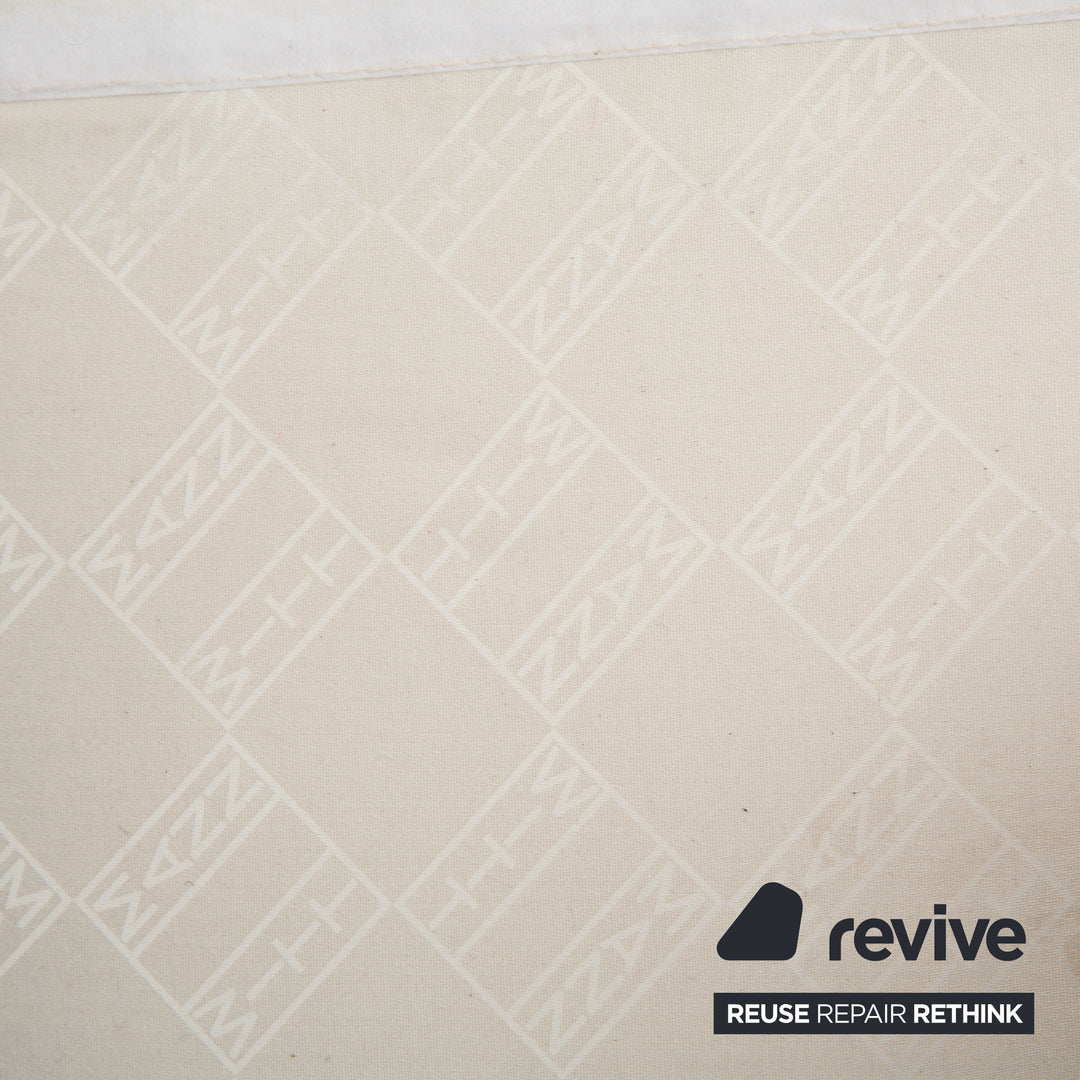 Wittmann Ledersessel Leder Blau Grau Petrol