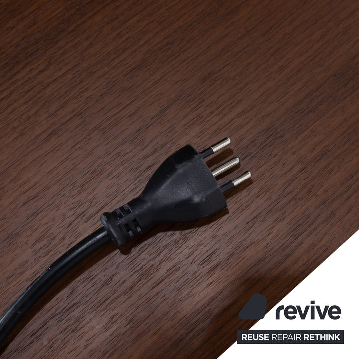 Wittmann Palais Stoff Holz Samt Zweisitzer Blau Dunkelblau Petrol Sofa Couch elektrische Funktion