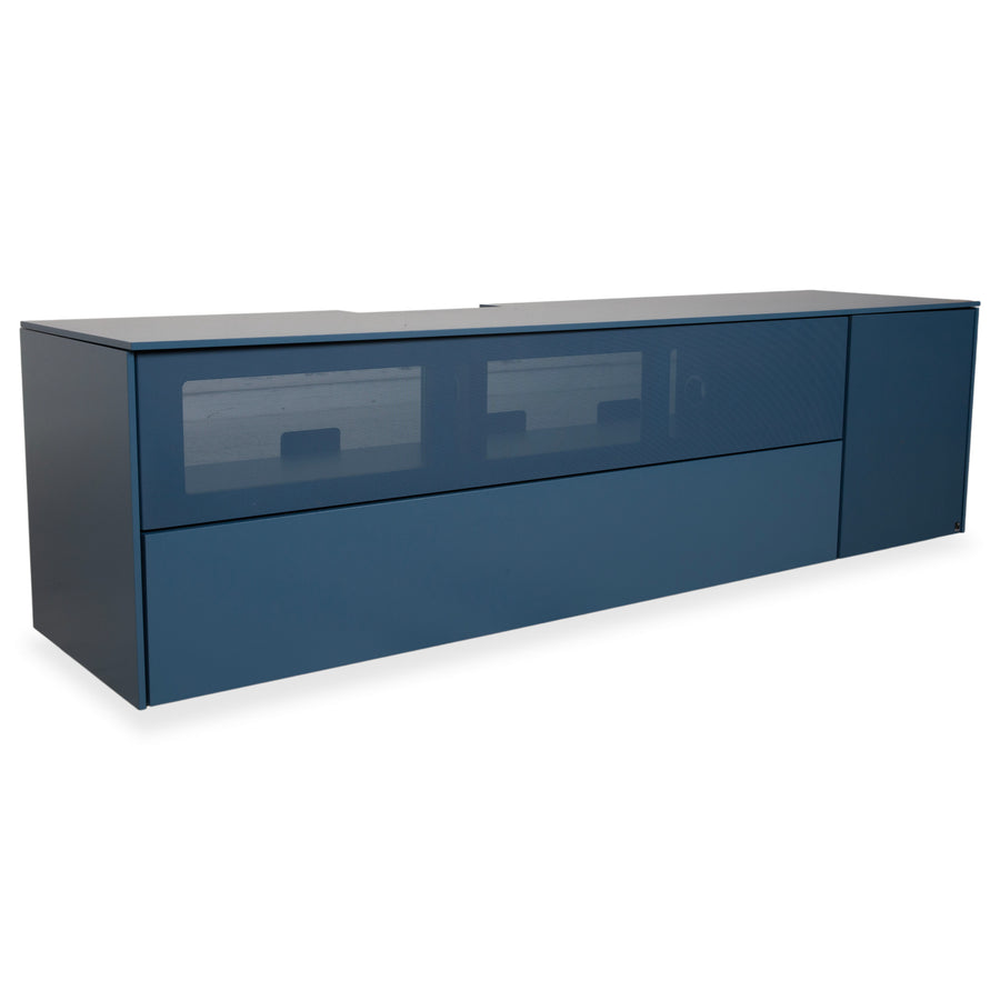 WK Wohnen 419 Intono Holz Sideboard Blau manuelle Funktion