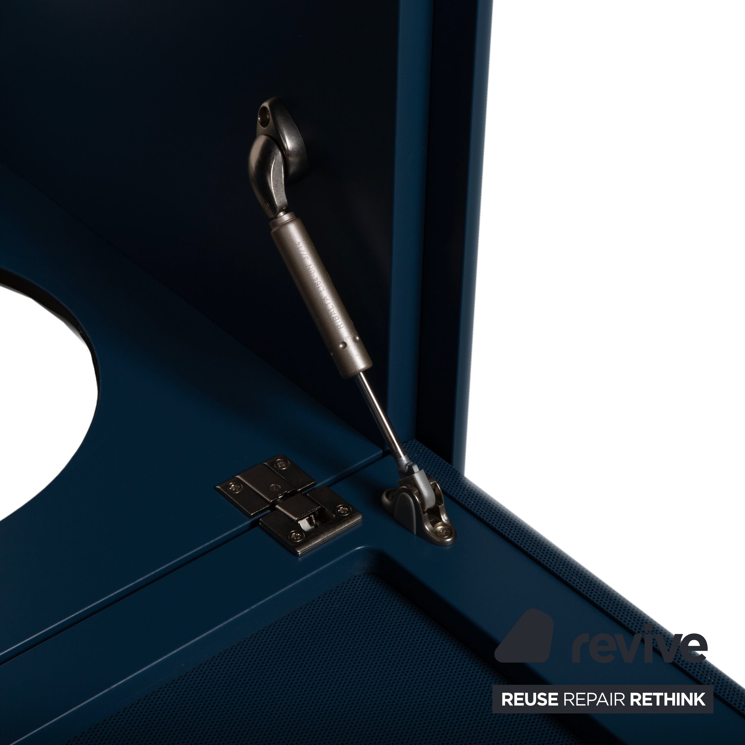 WK Wohnen 419 Intono houten dressoir blauw handmatige functie