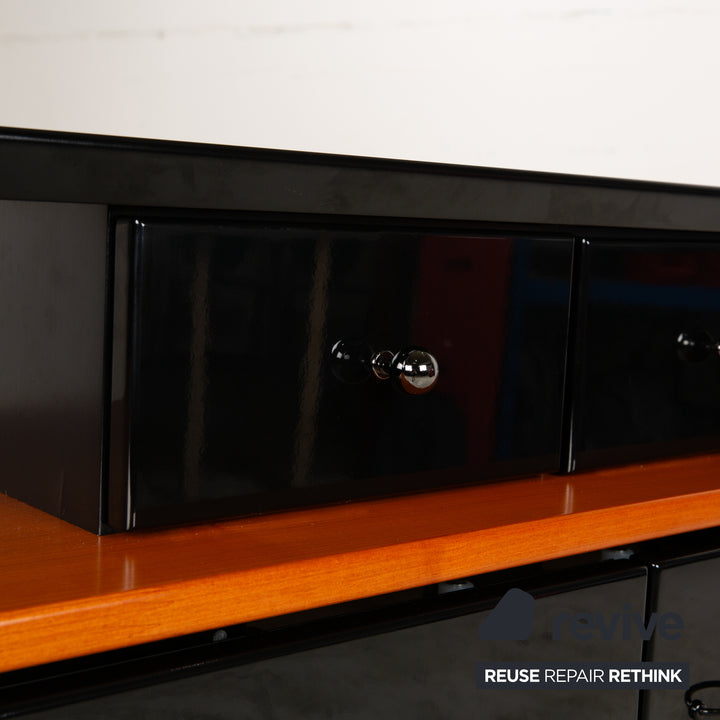 WK Wohnen buffet en bois marron noir