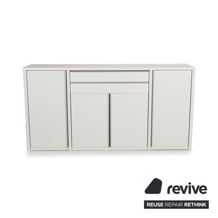 WK Wohnen Holz Sideboard Weiß Wohnzmmer