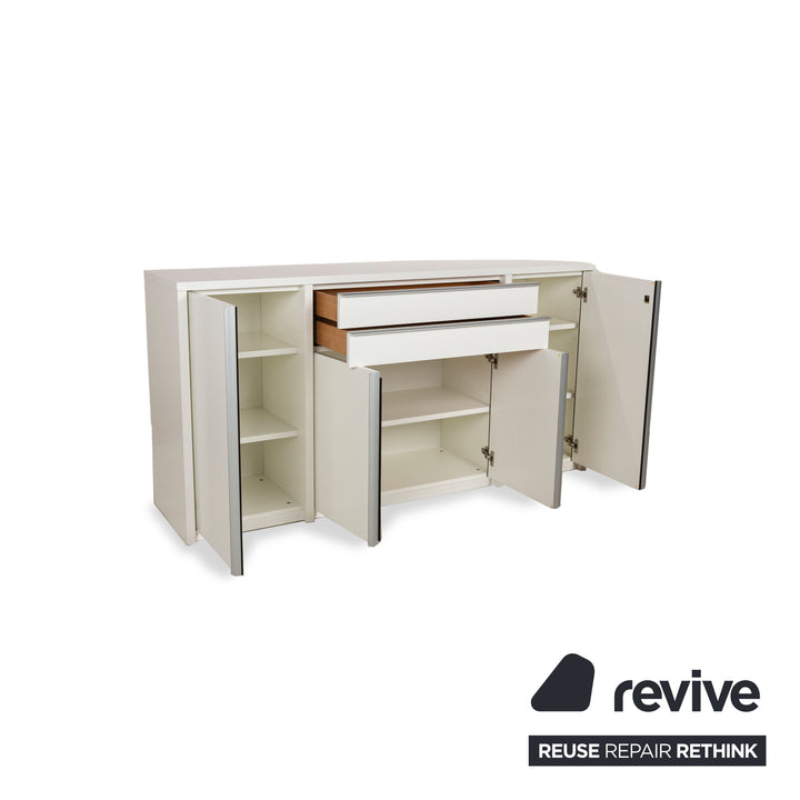 WK Wohnen Holz Sideboard Weiß Wohnzmmer
