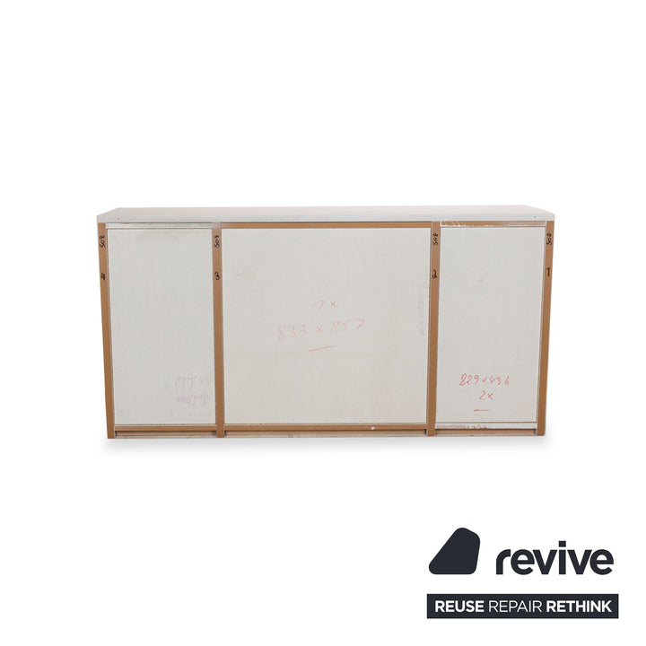 WK Wohnen Holz Sideboard Weiß Wohnzmmer