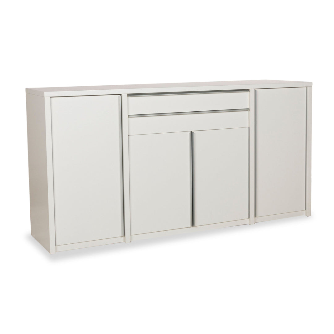 WK Wohnen Holz Sideboard Weiß Wohnzmmer