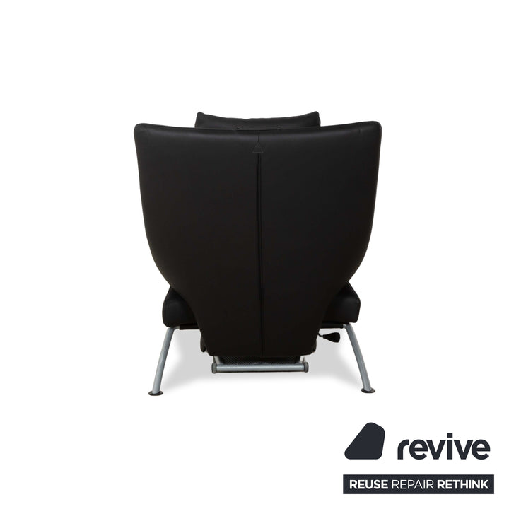 WK Wohnen Solo 699 fauteuil en cuir anthracite fonction manuelle