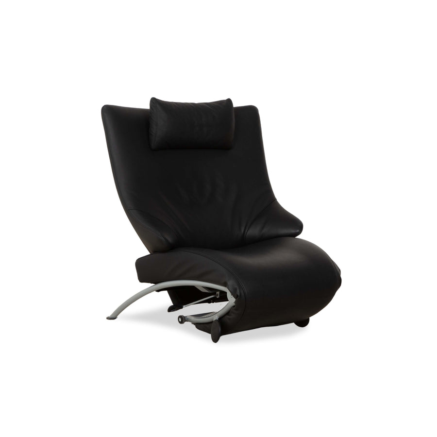 WK Wohnen Solo 699 fauteuil en cuir anthracite fonction manuelle