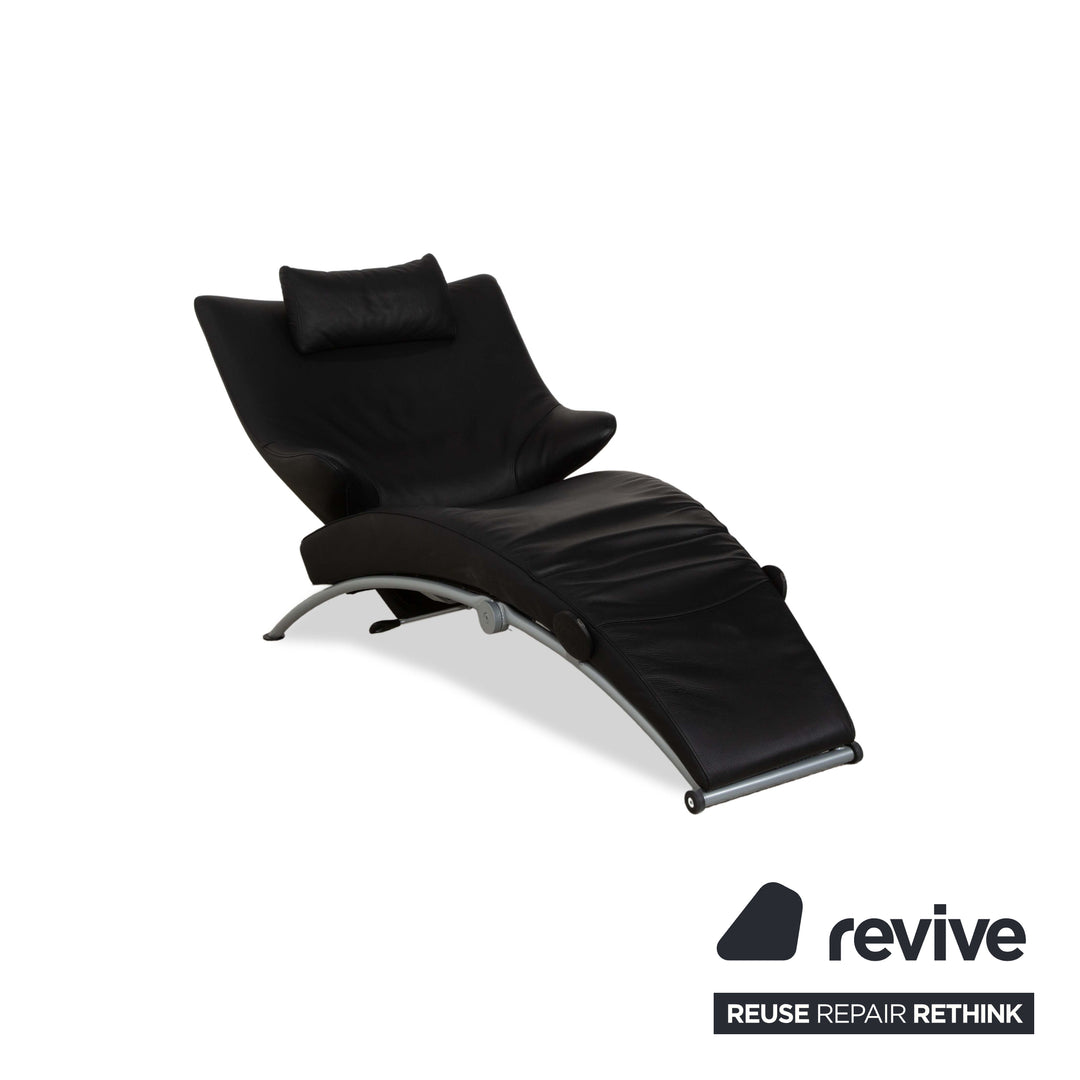 WK Wohnen Solo 699 fauteuil en cuir anthracite fonction manuelle
