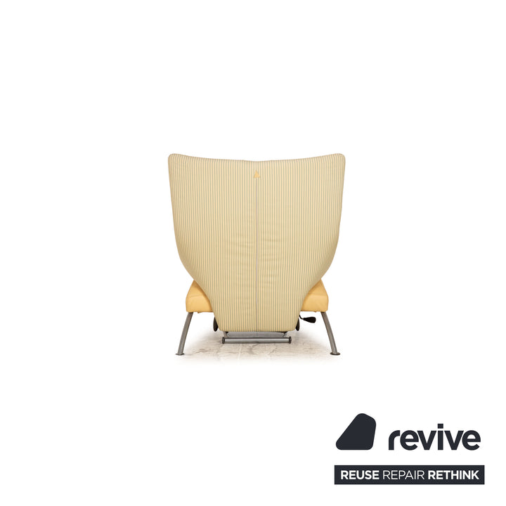 WK Wohnen Solo 699 leather armchair cream function