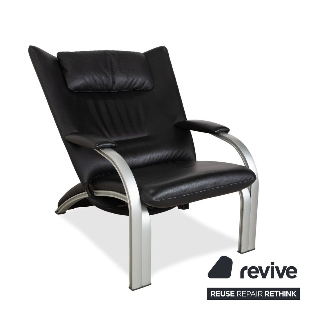 WK Wohnen Spot 698 Leder Sessel manuelle Funktion