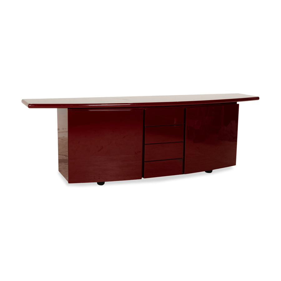 WK Wohnen Tonda Holz Sideboard Rot